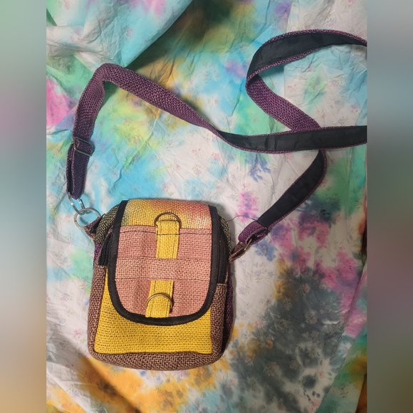 Handbags - Jute boho purse
